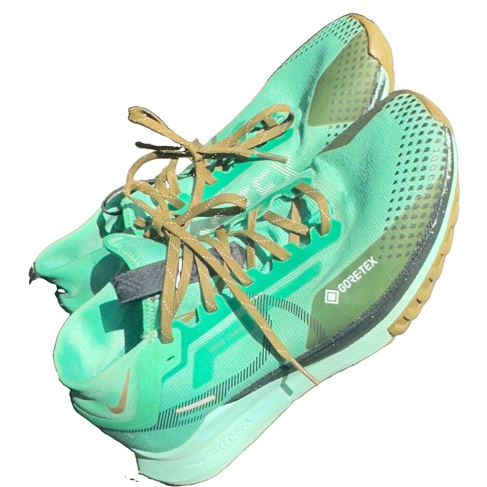 Nike Pegasus Trail 4 GORE-TEX Green Women’s Running Shoes Size 8.5 DJ7926-301